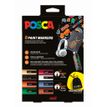 3701614902229-POSCA - Set de 8 Marqueurs avec Pochon Offert--0