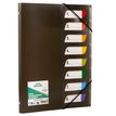 3539012006313-Bureau Vallée Recyclé - Trieur A4 - 8 compartiments - 3 rabats - disponible dans différentes couleur--2