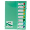 3539012006313-Bureau Vallée Recyclé - Trieur A4 - 8 compartiments - 3 rabats - disponible dans différentes couleur--5