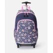 9360690621437-RIP CURL – Sac à dos à roulettes Navy Pink – 2 compartiments – 49 × 32 × 22 cm--0