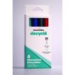 3539012006719-Bureau Vallée Recyclé – 4 marqueurs effaçables pointe large – Assortiment de 4 couleurs--0
