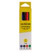 3539012006924-Les Prix Mini – 4 Stylos Bille Assortis Bleu - Vert - Rouge - Noir--0