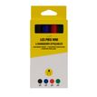 3539012006504-Les Prix Mini – 4 marqueurs effaçables - pointe large - couleurs assorties--0