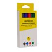 3539012006504-Les Prix Mini – 4 marqueurs effaçables - pointe large - couleurs assorties--1