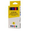 3539012006504-Les Prix Mini – 4 marqueurs effaçables - pointe large - couleurs assorties--2