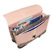 3701749500925-Cartable à roulettes scolaire Léo - 38 cm - 2 compratiments - wild - Biopic--3