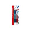 4006381624749-STABILO - pointball - 4 Stylos à bille Colorful - 0,5 mm - moyen - bleu, vert, noir, roug-P_405263591_8-2