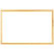 3035262705209-Ulmann - Tableau blanc magnétique 45 x 60 cm - cadre pin--0