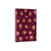 3700368839584-Carnet Spiralé BLUE ART "Sauvage rose" - CLEMZILLU - TROPIQUE FANTASTIQUE 15,3*20 cm-P_405264049_1-0
