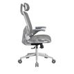 4711649770037-Fauteuil Cougar Speeder One - accoudoirs rabattables - appuie-tête réglable - blanc--4