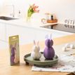8052694117719-Legami – Lot de 2 Lapins en Papier Pliables – Hoppy Easter – Décoration de Pâques--6