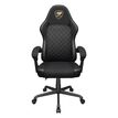 4711649770976-Fauteuil de bureau FUSION EX - accoudoirs -appui-tête intégré - Tissu noir--1