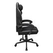 4711649770976-Fauteuil de bureau FUSION EX - accoudoirs -appui-tête intégré - Tissu noir--4