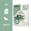 0043859813865-Fellowes - 100 pochettes de plastification A3 - recyclé - mates--1