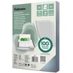0043859782697-Fellowes - 100 couvertures à reliure A4 (21 x 29,7 cm) - 150 microns - 100% recyclé -  transparent--0