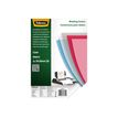 0043859782710-Fellowes - 100 couvertures à reliure A4 (21 x 29,7 cm) - 200 microns - 100% recyclé -  transparent--0