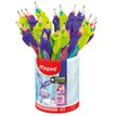 3154148535034-MAPED - Pot de 22 Crayons graphite + guide doigts BLACK'PEPS KIDY LEARN triangulaire HB - embout gomme -41% matière recyclée ---0