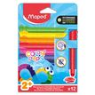 3154148646006-MAPED - 12 crayons de couleur COLOR'PEPS INFINITY KIDY--0