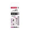 3296280051253-Uni-Ball - Feutres d’écriture PIN - thème Manga Josei - pointes assorties - lot de 5--0