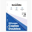 -Bureau Vallée - Copies Doubles - 300 pages - A4 - Grands carreaux - Perforées--0