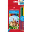 7891360595540-Faber-Castell Classic Colour – Set de 15 Crayons de Couleur dont 3 à Double Pointe--0