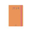 3664447211695-Agenda Merida - 1 semaine sur 2 pages - 9,5 x 17,5 cm - bleu - Oberthur-P_405266974_1-3