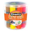 3134725026766-CLÉOPÂTRE – Pop Sticks peinture solide hypoallergénique – 15 couleurs × 5 g--0