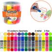 3134725026766-CLÉOPÂTRE – Pop Sticks peinture solide hypoallergénique – 15 couleurs × 5 g--1