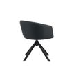 3760185027236-Fauteuil ARCO - Tissu non feu - pieds pyramidal - bleu nuit--3