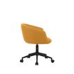 3760185022163-Fauteuil ARCO - avec roullettes - jaune safran--2