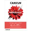 Canson Graduate Acrylic – Bloc 20 feuilles - A5 - 300g