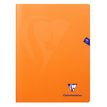Clairefontaine Mimesys - Cahier polypro 24 x 32 cm - 96 pages - petits carreaux (5x5) - orange