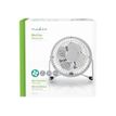 5412810291090-Nedis - Mini ventilateur de table - 10 cm - 1 vitesse - alimentation USB - blanc-P_405267305_5-9