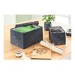 4002432134632-Leitz Fabric Storage - 2 Boîtes de rangement en tissu avec couvercle - moyen - gris velou-P_405267358_2-5