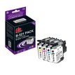 3584770703646-Cartouche compatible Brother LC521 - noir, cyan, magenta, jaune - Uprint--2