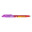 4902505693779-Pilot – FriXion Ball Friends – Stylo effaçable – Encre bleue – Pointe moyenne – Corps rouge--0