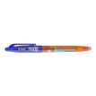 4902505693793-Pilot – FriXion Ball Friends – Stylo effaçable – Encre bleue – Pointe moyenne – Corps orange--0