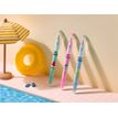 4902505693595-PILOT Frixion Ball Pool Party – Stylo effaçable bleu pastel – Encre bleue – Pointe moyenne 0,7 m--2