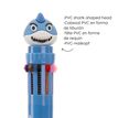 8422593121634-Stylo requin bleu 10 couleurs Back2Fun--2