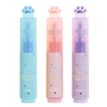 8422593121726-Blister de 3 surligneurs aux couleurs pastel assorties Pattes de chat Back2Fun--0