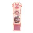 8422593133286-Correcteur - gommes Pattes de chat rose Back2Fun--0