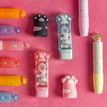8422593133286-Correcteur - gommes Pattes de chat rose Back2Fun--8