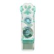 8422593133293-Correcteur - gommes Pattes de chat vert Back2Fun--0