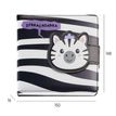 8422593083475-Carnet matelassé zèbre No Ordinatry Notes Back2Fun--1