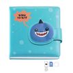 8422593083482-Carnet matelassé requin No Ordinatry Notes Back2Fun--0