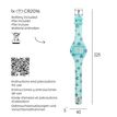 8422593134009-Montre digitale ronde requin Back2Fun--1