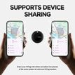 6938012334889-MiLi - Balise Bluetooth anti-perte pour téléphone portable - keychain format - noir--3