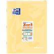 3020120296838-Oxford EasyBook Pastel – Cahier 24 × 32 cm – 96 pages – grands carreaux (Seyès) – jaune--0
