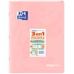 3020120296876-Oxford EasyBook Pastel – Cahier 24 × 32 cm – 96 pages – grands carreaux (Seyès) – rose--0