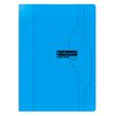 3210331700228-Calligraphe 7000 - Cahier polypro - 21 x 29,7 cm - 48 pages - grands carreaux (Seyes) - bleu--0